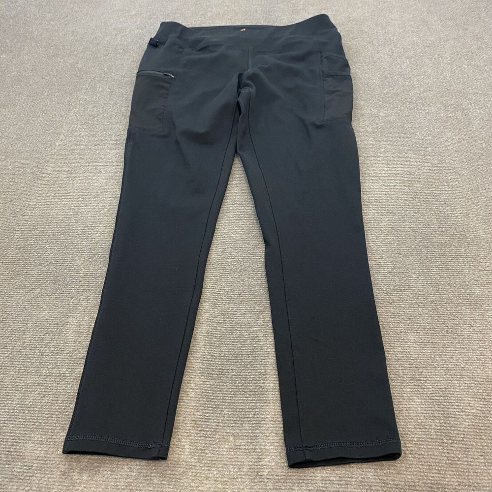 Carhartt Leggings Womens M 8/10 Regular Black Force Fitted Utility Pocket 103609
